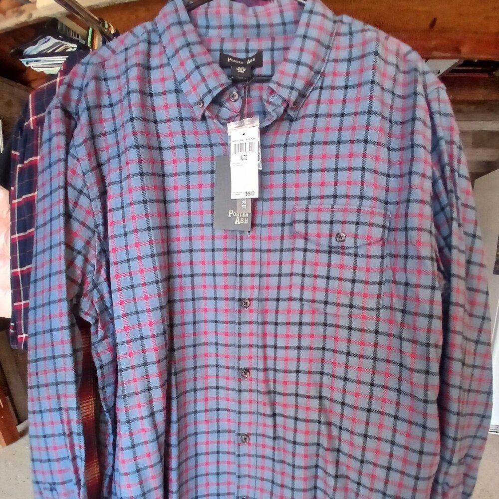 (NWT) Men's Flannel Shirt XL